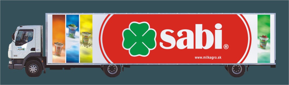 Skriňový chladiarenský kamión Milk-Agro
